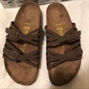 Brand new Birkenstocks in box.